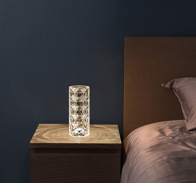 CrystalGlow USB Table Light