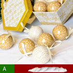 Shatterproof Christmas Ornaments & Gift Box