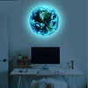 Glow In The Dark 3D Earth Wall Sticker FREE GLOBAL SHIPPING