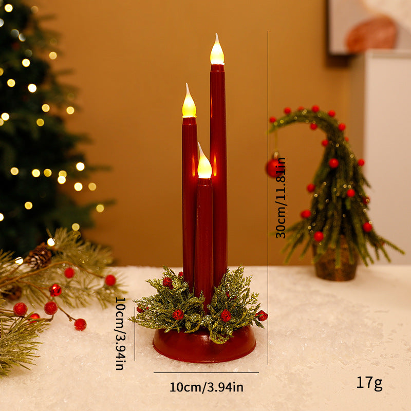 Winter Warmth LED Candle Set