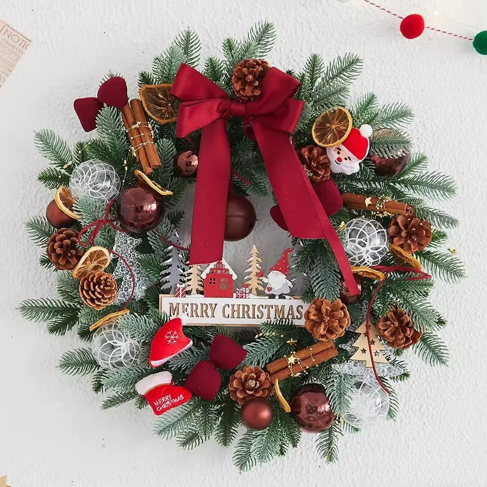 Winter Wonderland Wreath With Bow