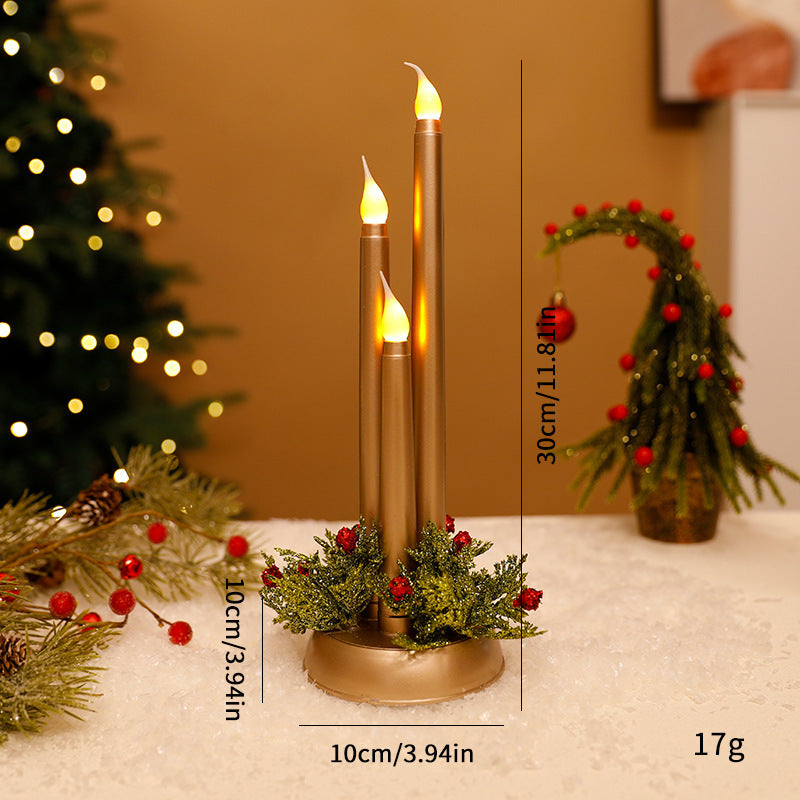 Winter Warmth LED Candle Set