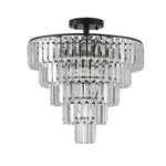 Charcoal Brilliance Crystal Chandelier