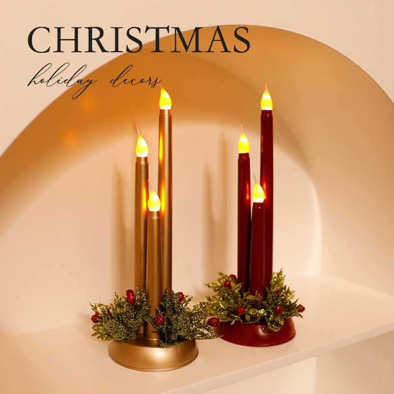 Winter Warmth LED Candle Set