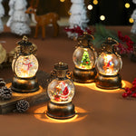 Snowy Glow Christmas Globe