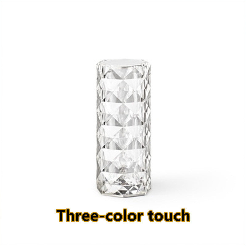 CrystalGlow USB Table Light