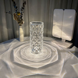 CrystalGlow USB Table Light