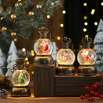 Snowy Glow Christmas Globe