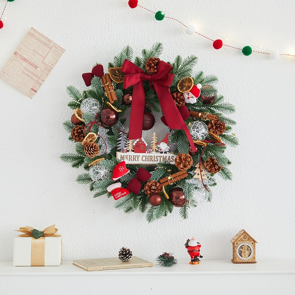 Winter Wonderland Wreath With Bow