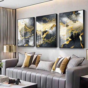 Eclipse Elegance: Golden Black & White Collection