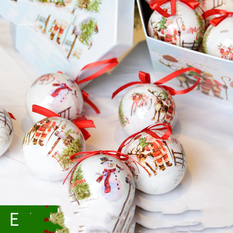 Shatterproof Christmas Ornaments & Gift Box