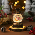 Snowy Glow Christmas Globe