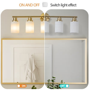 Frosted Glow Wall Fixture