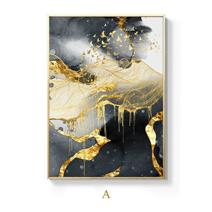 Eclipse Elegance: Golden Black & White Collection