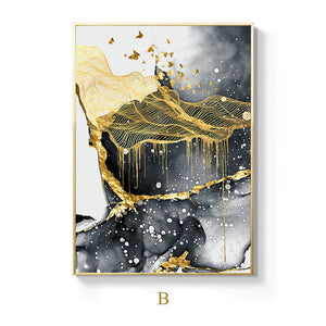 Eclipse Elegance: Golden Black & White Collection