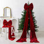 Elegant Christmas Tree Bow