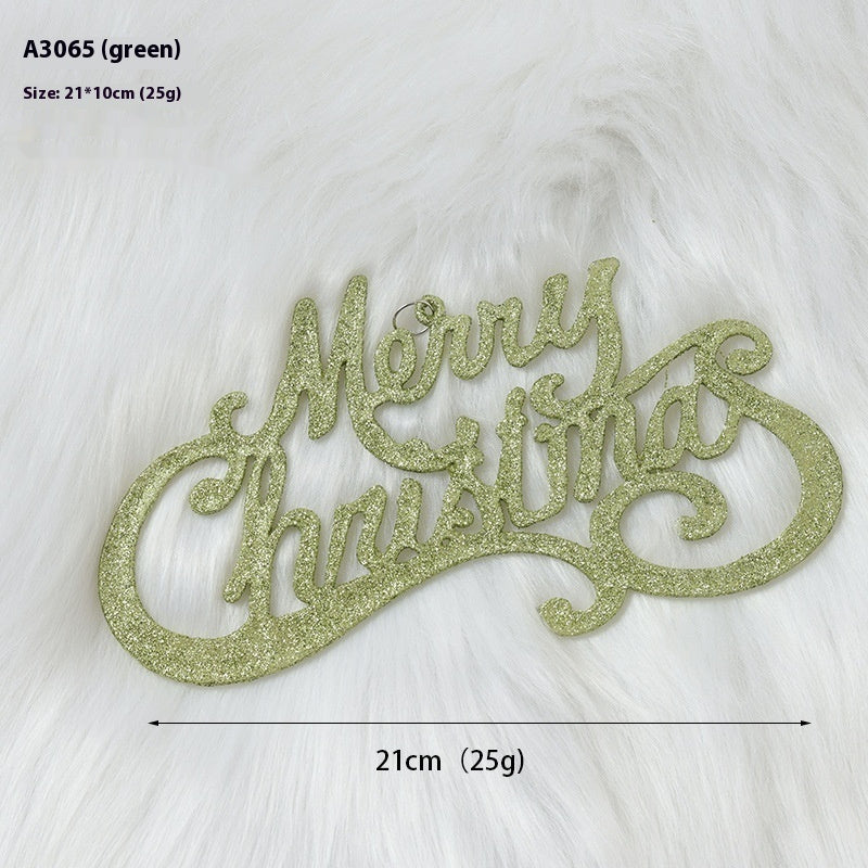 Merry Green Christmas Ornaments