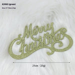 Merry Green Christmas Ornaments