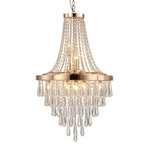 Golden Elegance Crystal Chandelier