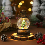 Snowy Glow Christmas Globe