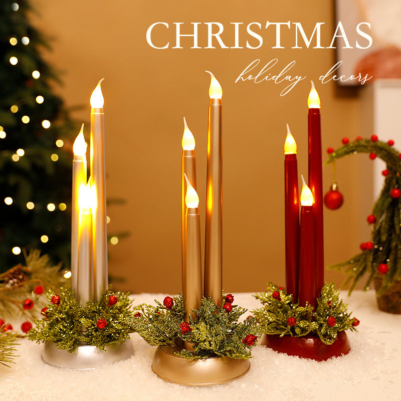 Winter Warmth LED Candle Set