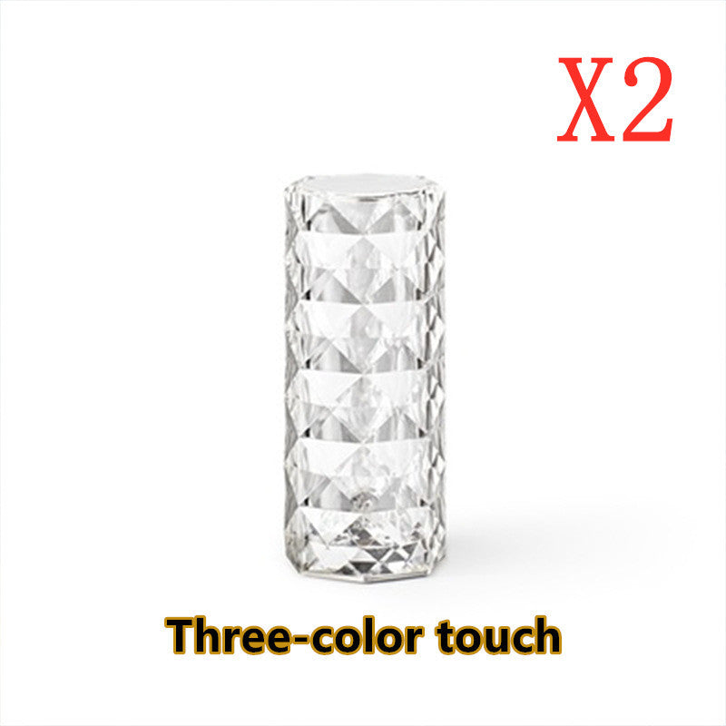 CrystalGlow USB Table Light