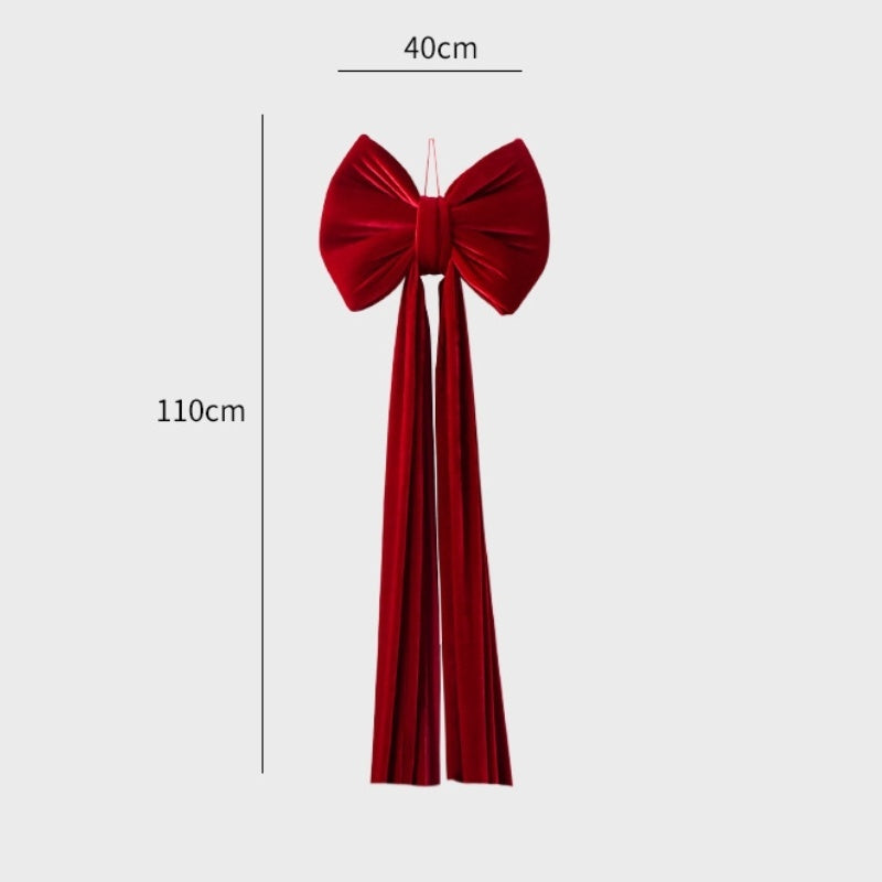 Elegant Christmas Tree Bow